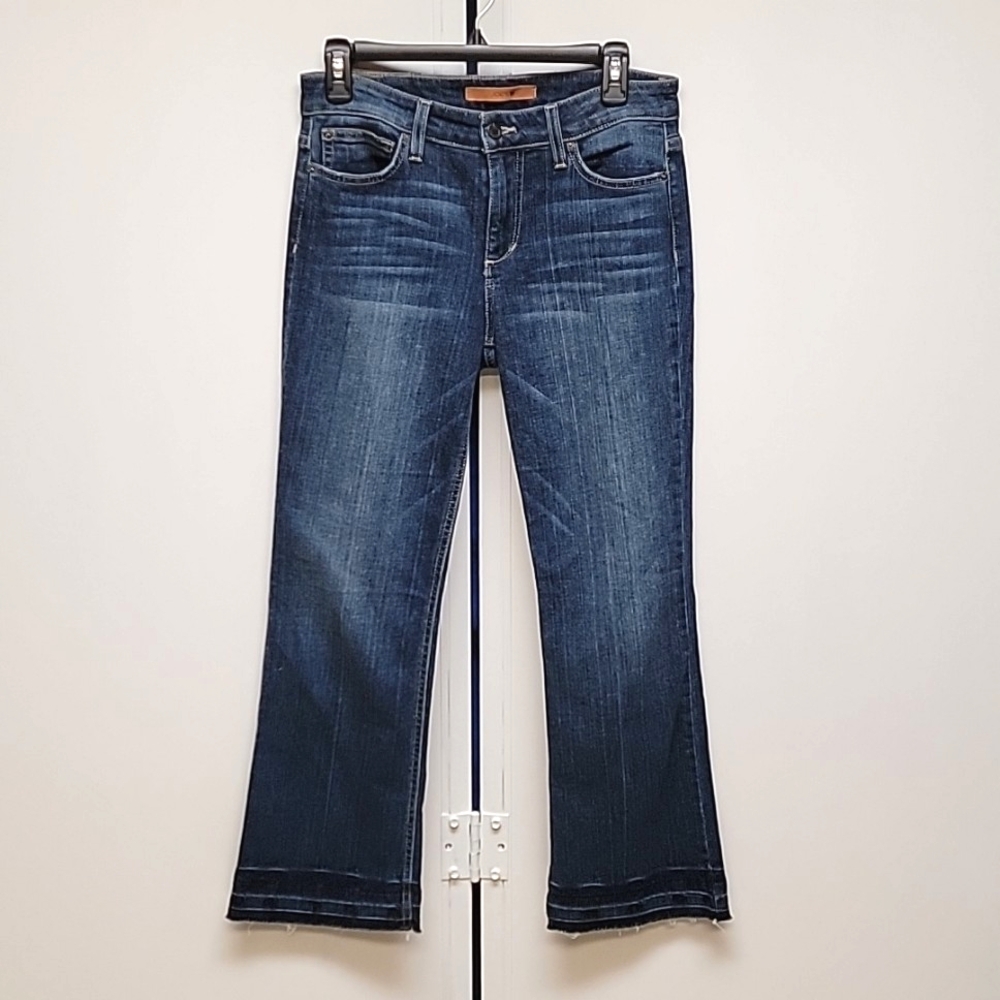 JOE'S JEANS The Olivia Mid Rise Cropped Flare